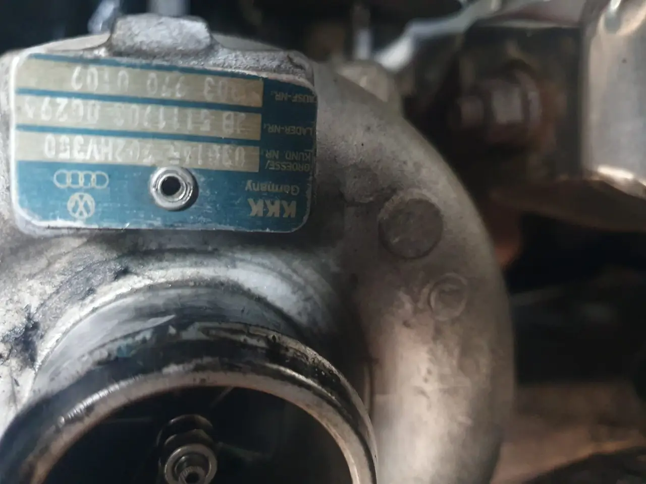 Diesel-engine hardware inspected during DPF diagnosis